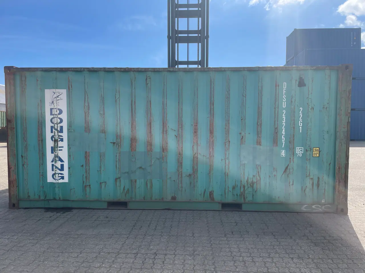 Billede 5 - 20 fods Container- ID: DFSU 232457-4