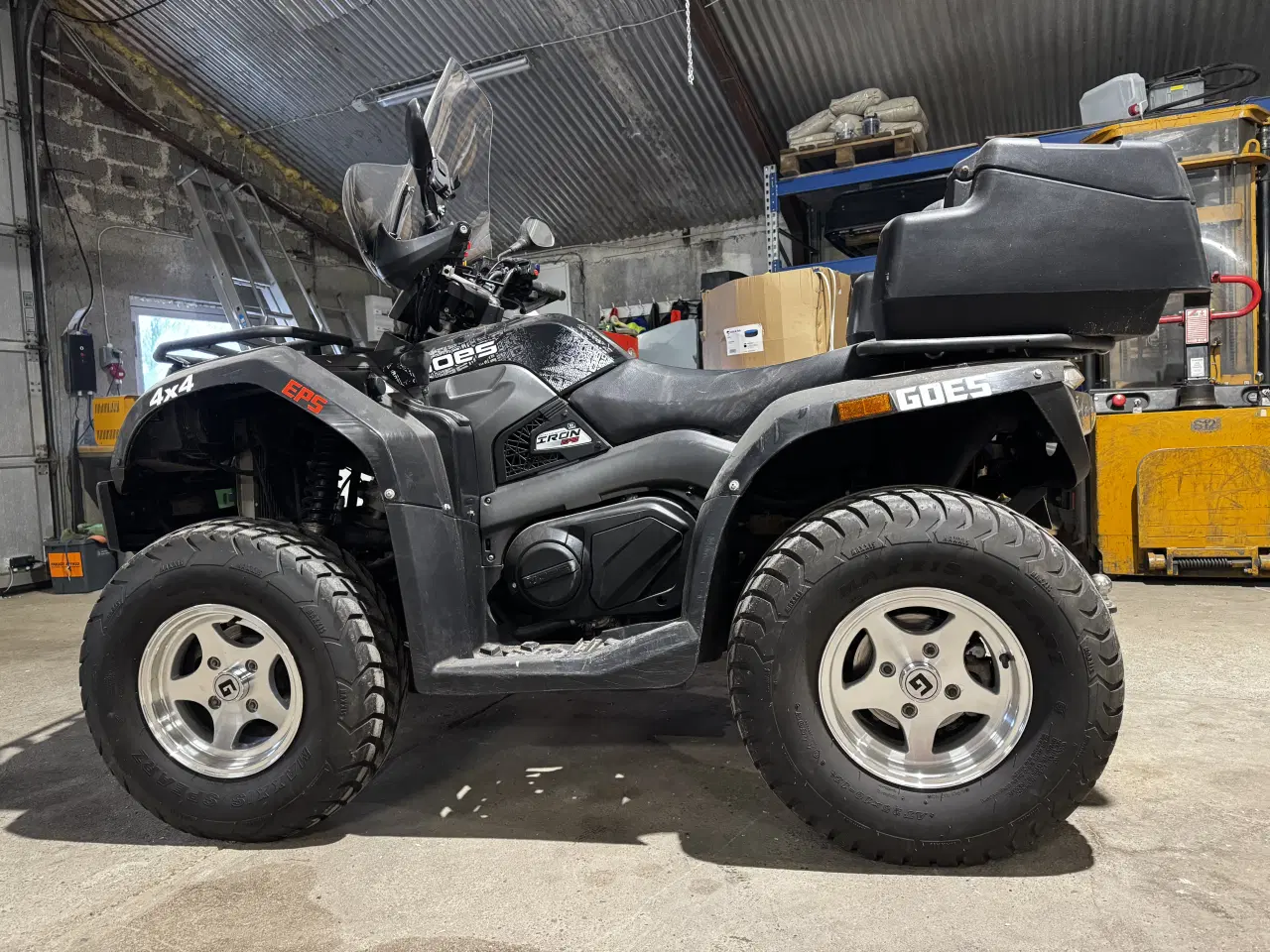 Billede 1 - Cfmoto med nummerplade