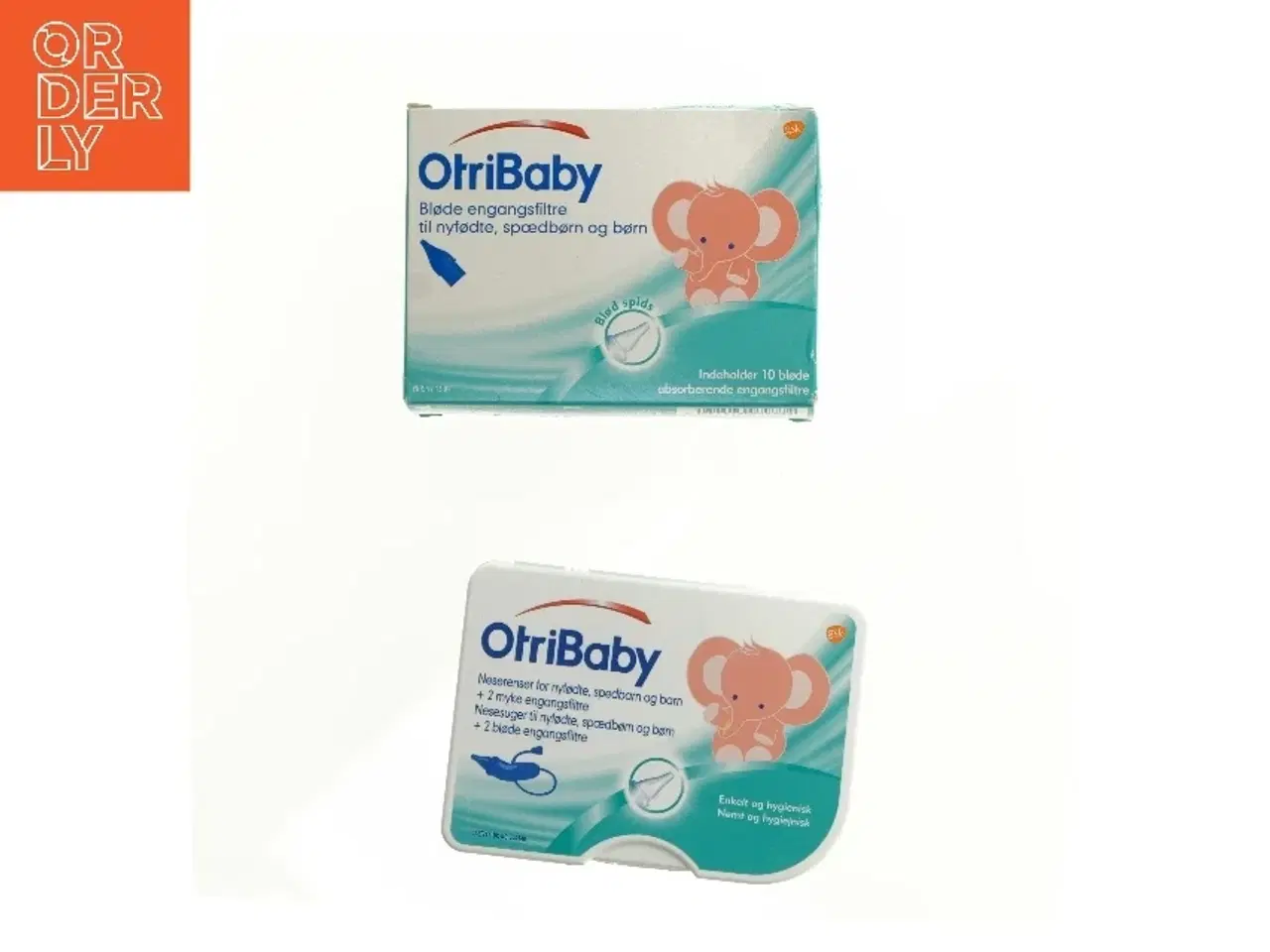 Billede 2 - Næse renser til baby fra Otribaby (str. 12 x 9 x 8 cm) samt engangsfiltre