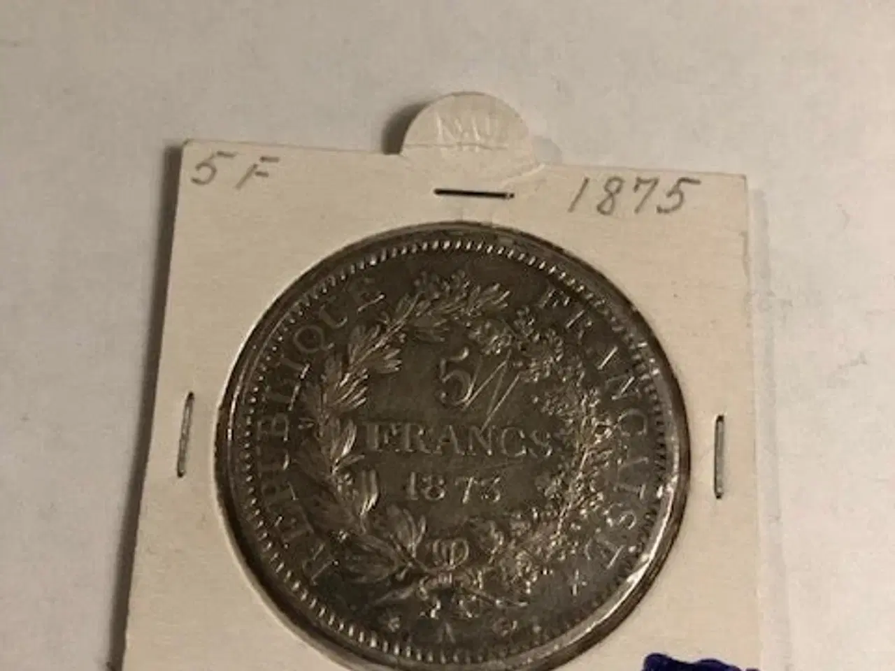 Billede 1 - 5 Francs 1875A France