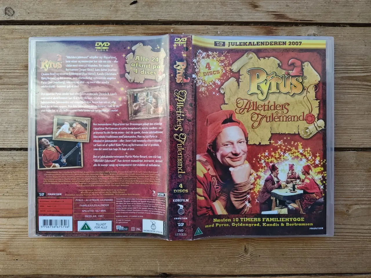 Billede 1 - Pyrus - Alletiders Julemand Alle 24 Afsnit på DVD