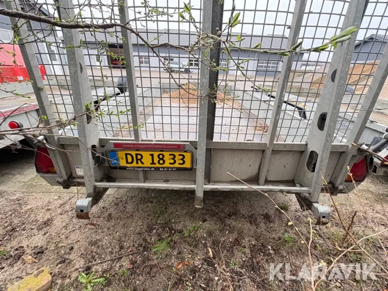 Billede 12 - Maskintrailer 3500kg Nugent P3718H