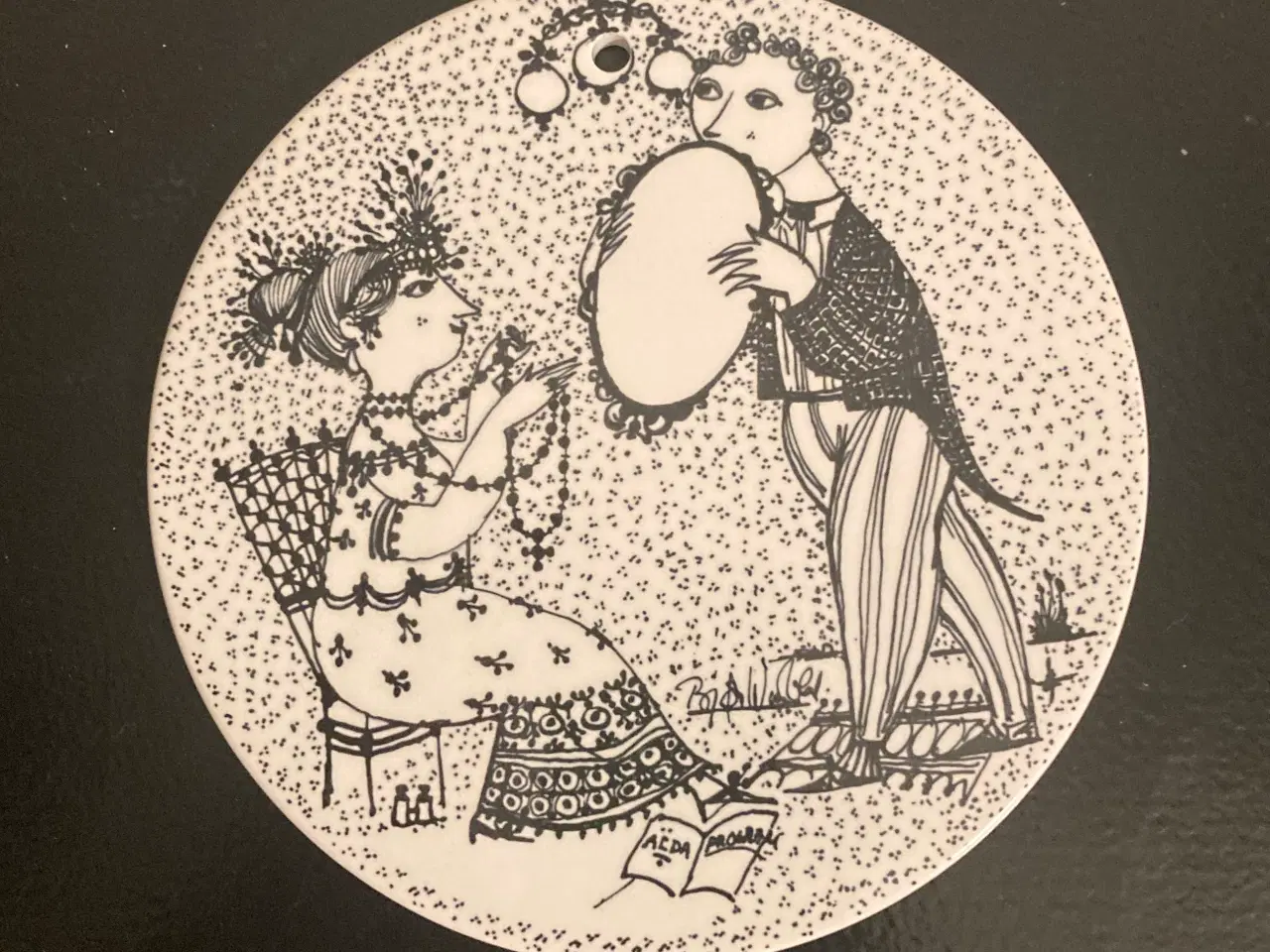 Billede 7 - Bjørn Wiinblad månedsplatter, 4 stk