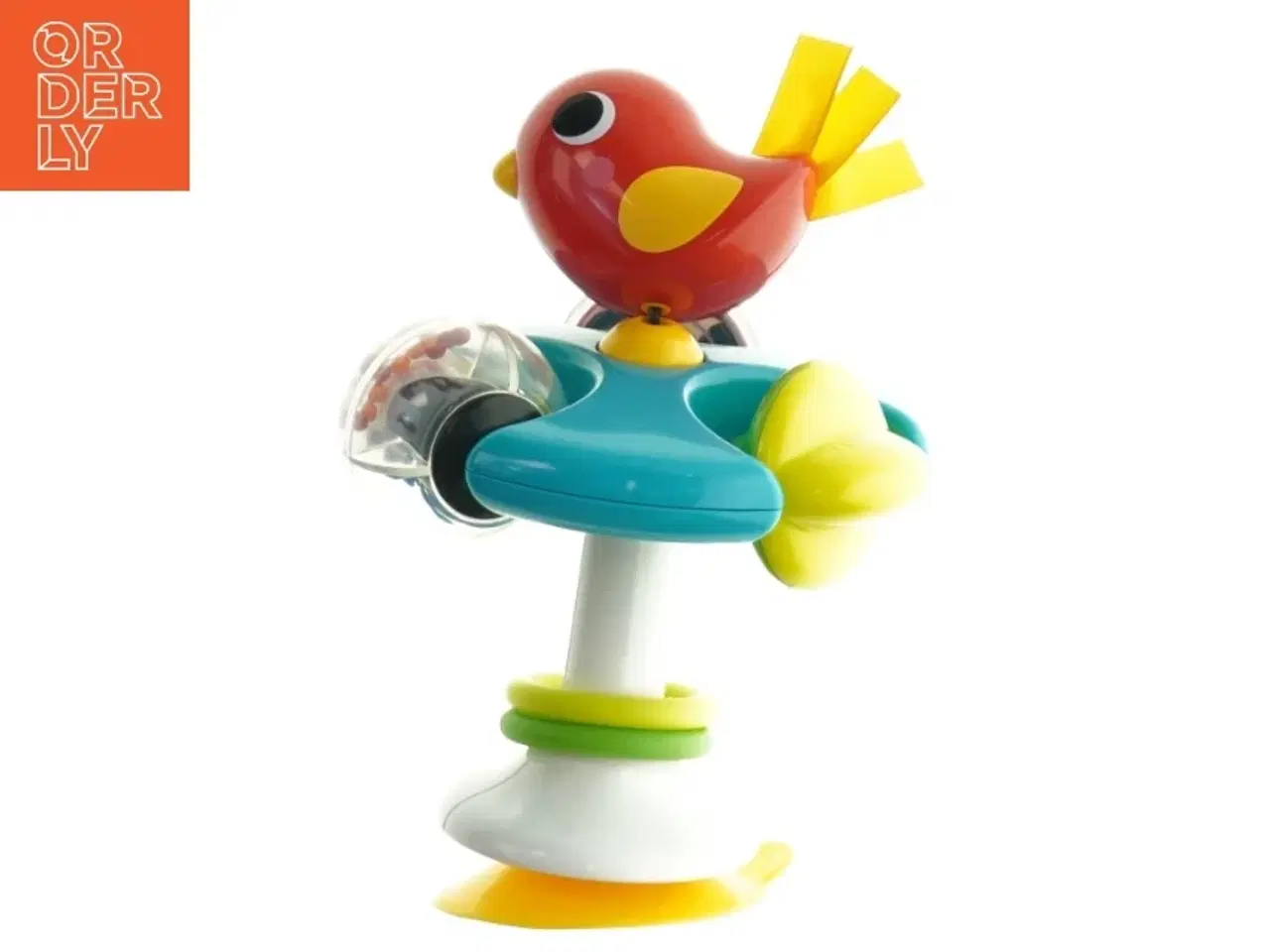 Billede 1 - Farverigt baby legetøjsfly fra Spire (str. H. 20 cm)