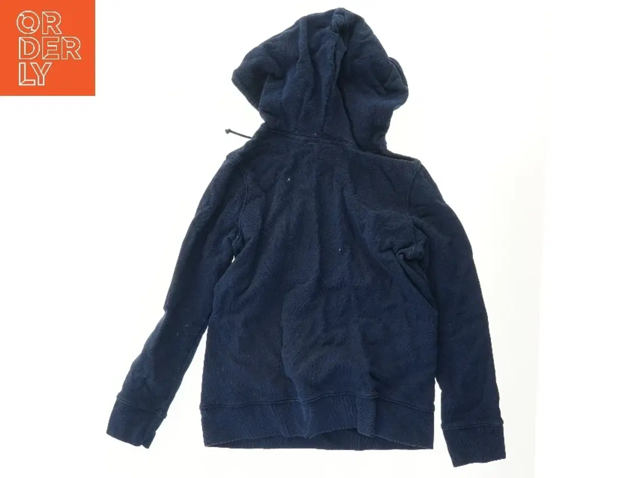 Billede 2 - Blå hættetrøje med logo fra Adidas (str. 152)