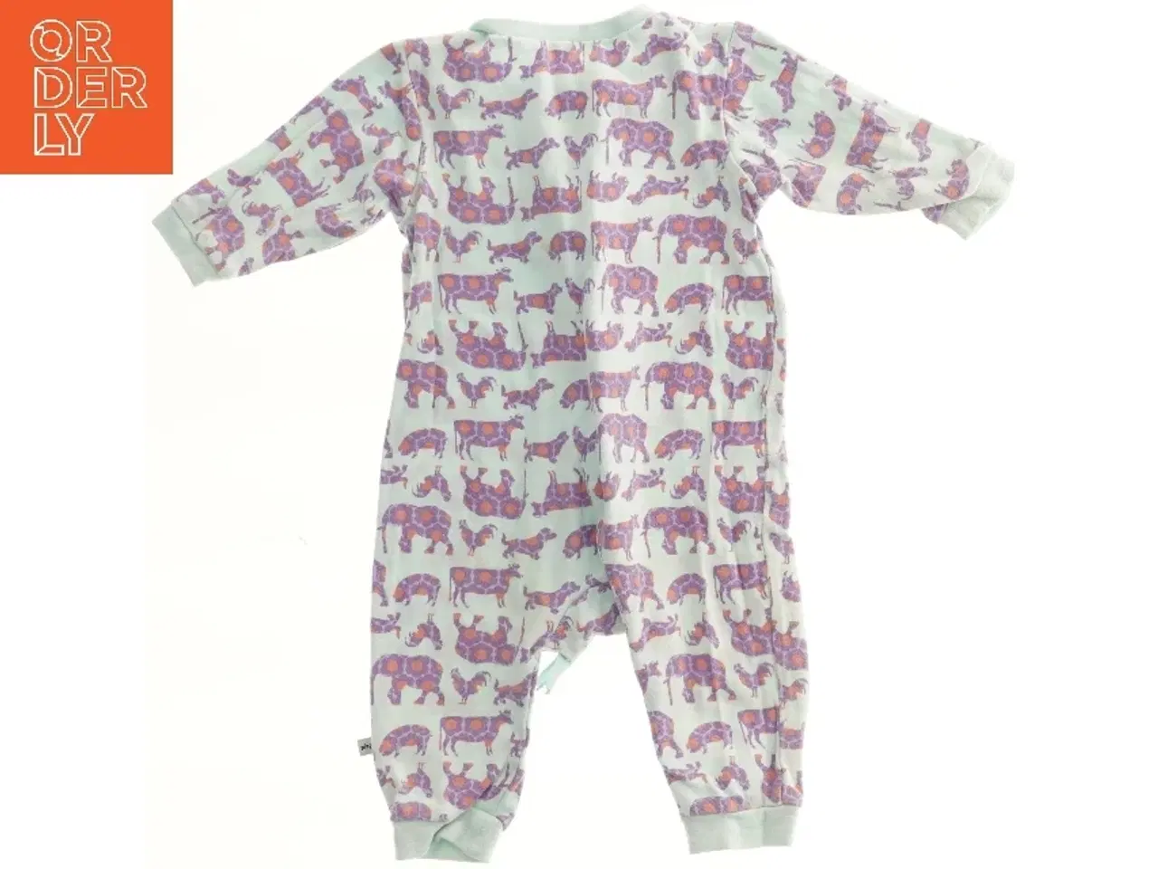 Billede 1 - Børneheldragt med dyremønster (str. 74)