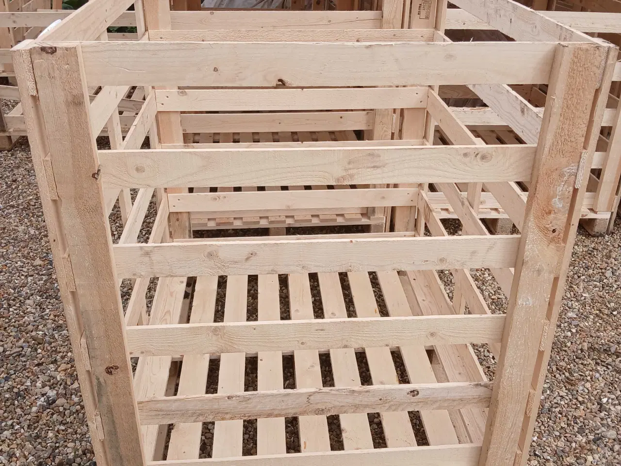 Billede 3 - Brænde kasser.  120×120×100