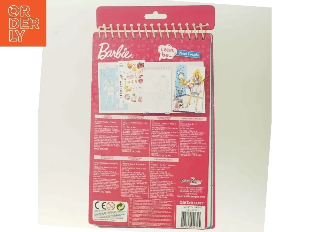 Billede 3 - Barbie I Can Be Sketch Portfolio (Bog)