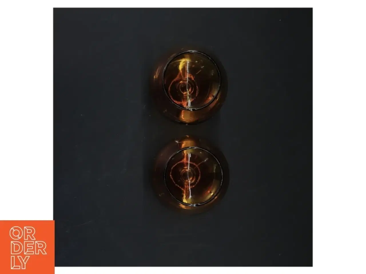 Billede 2 - Brune glas fra Finelsa (str. 11,5 cm)