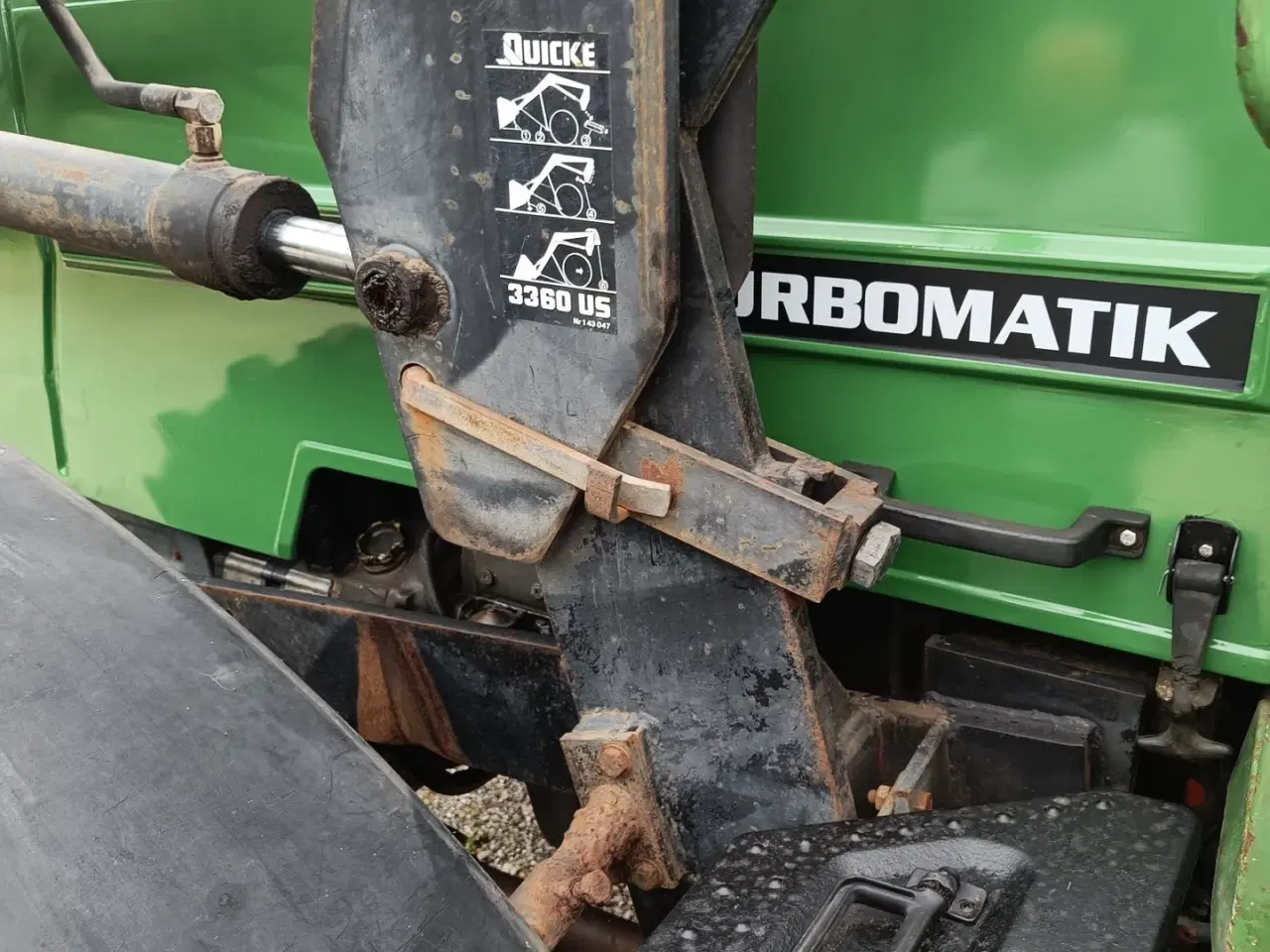 Billede 15 - Fendt 308 LSA med frontlæsser (momsfri)