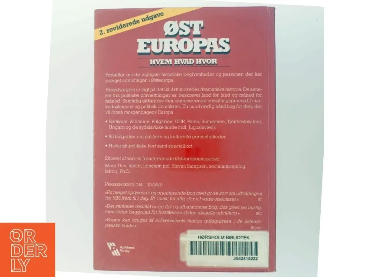 Billede 3 - &#39;Øst Europas Hvem Hvad Hvor&#39; (bog) fra Politikens Forlag