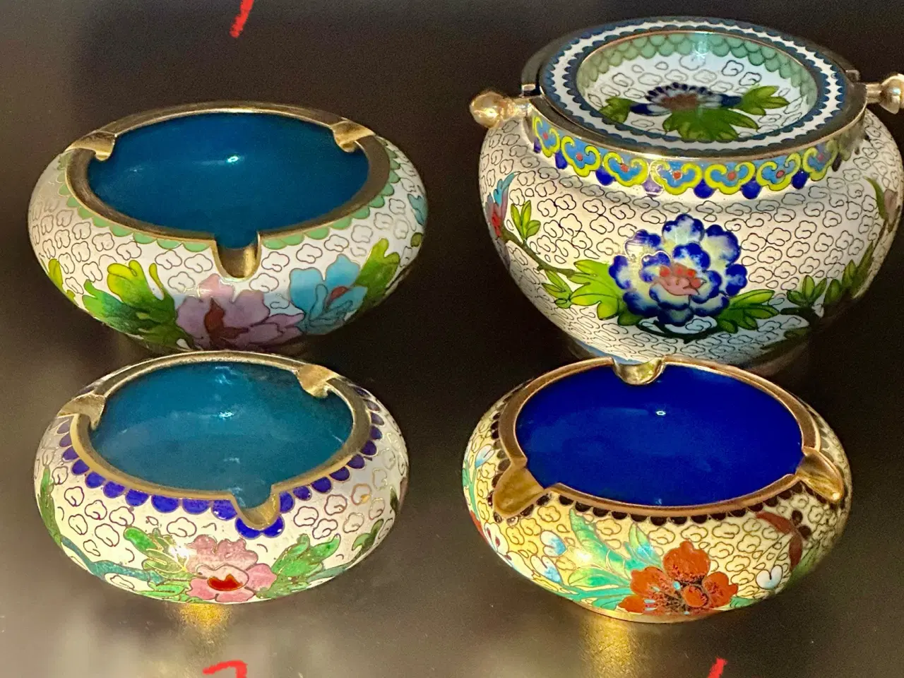 Billede 1 - Vintage CLOISONNE genstande sælges. Læs beskrivels