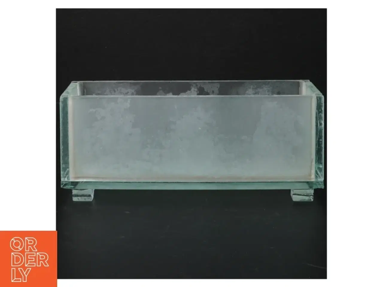 Billede 3 - Glas vase (str. 20. x 7 cm)