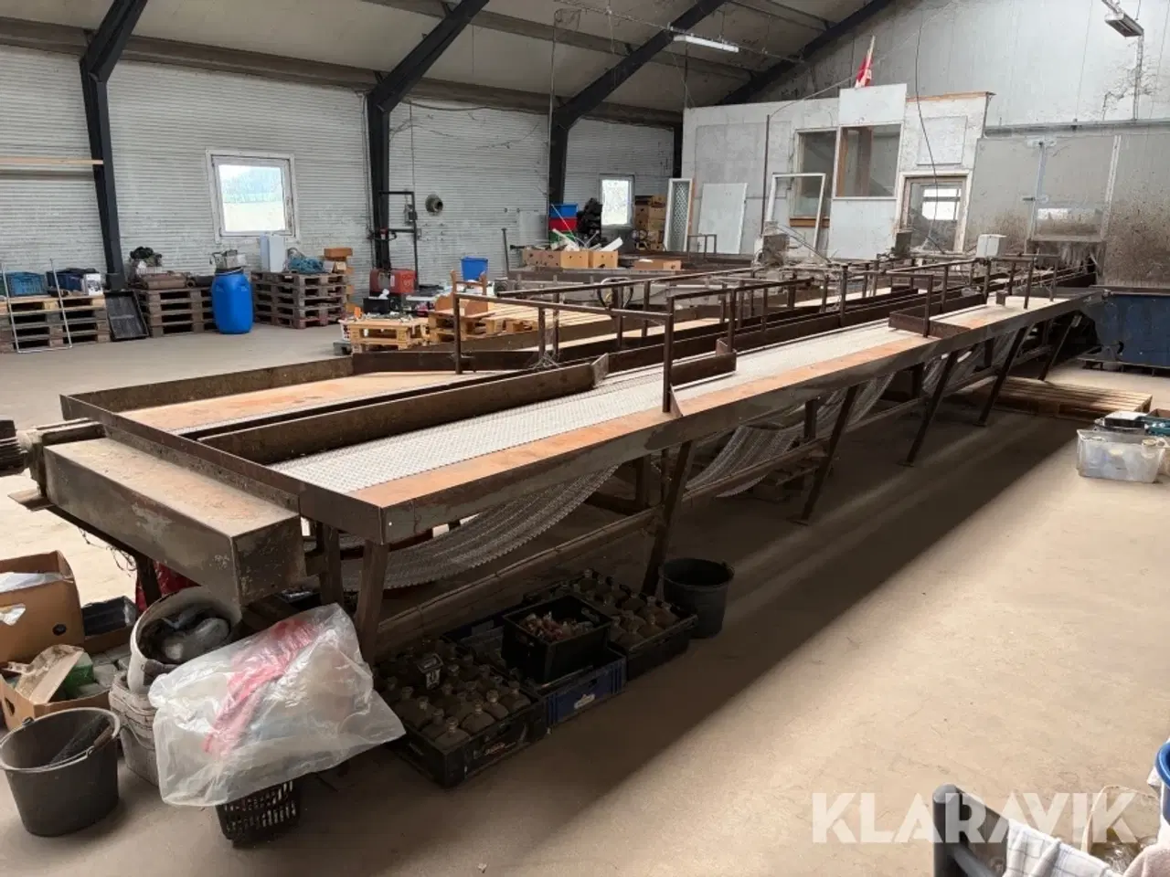 Billede 1 - Specielfremstillet sorteringsbånd