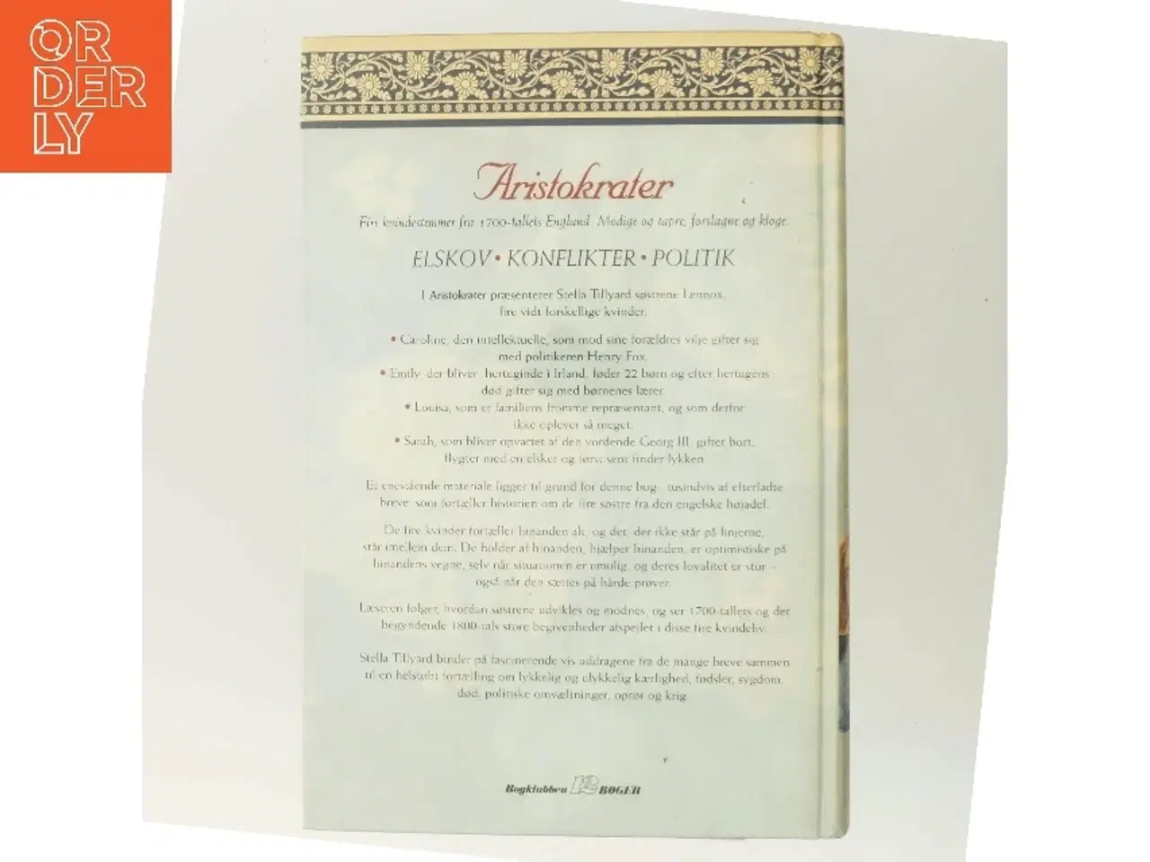 Billede 3 - Aristokrater af Stella Tillyard (Bog)