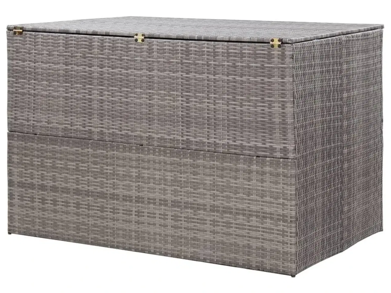 Billede 3 - Opbevaringskasse til haven 150x100x100 cm polyrattan grå