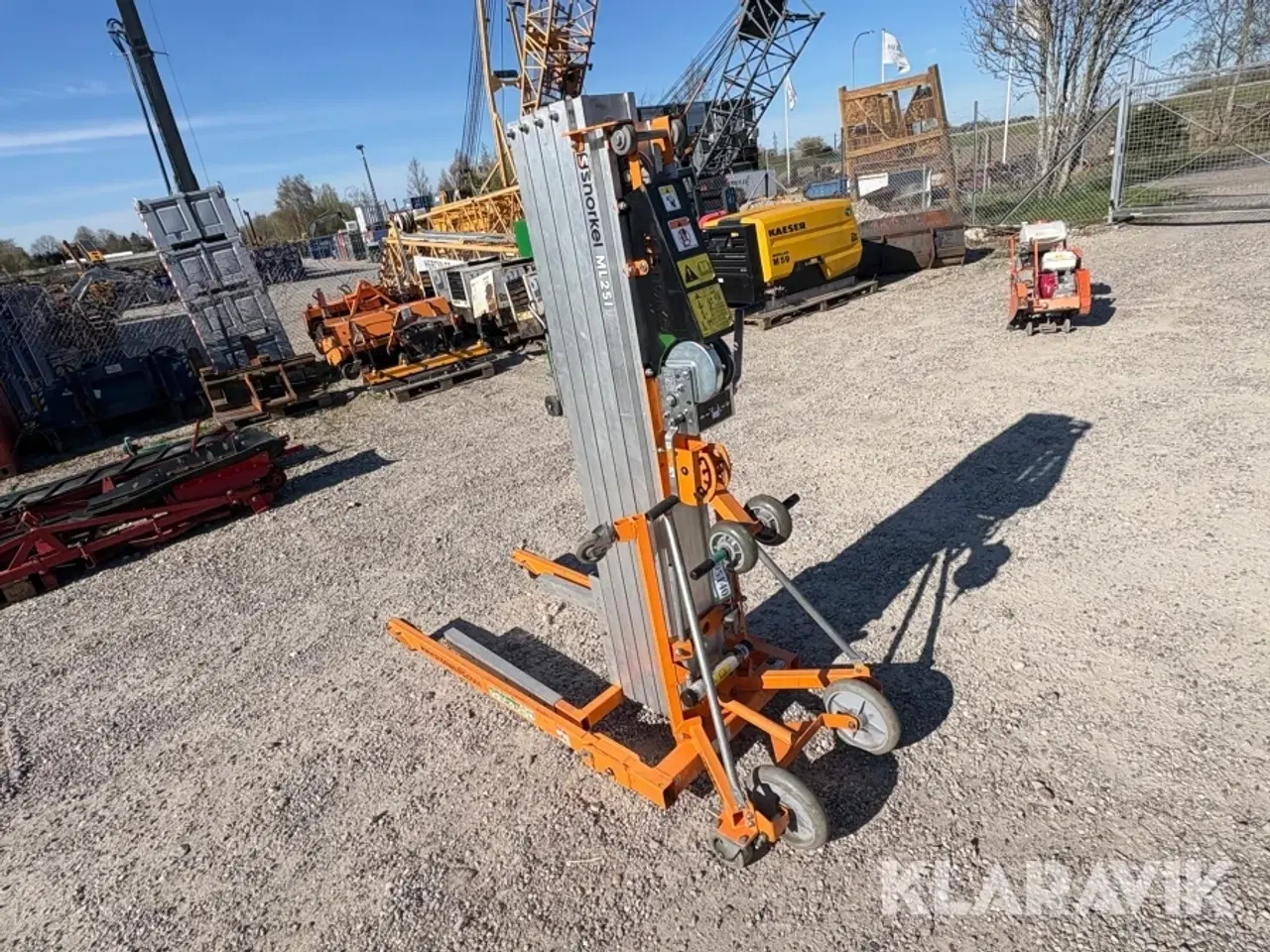 Billede 4 - Materiale hejs Snorkel ML251