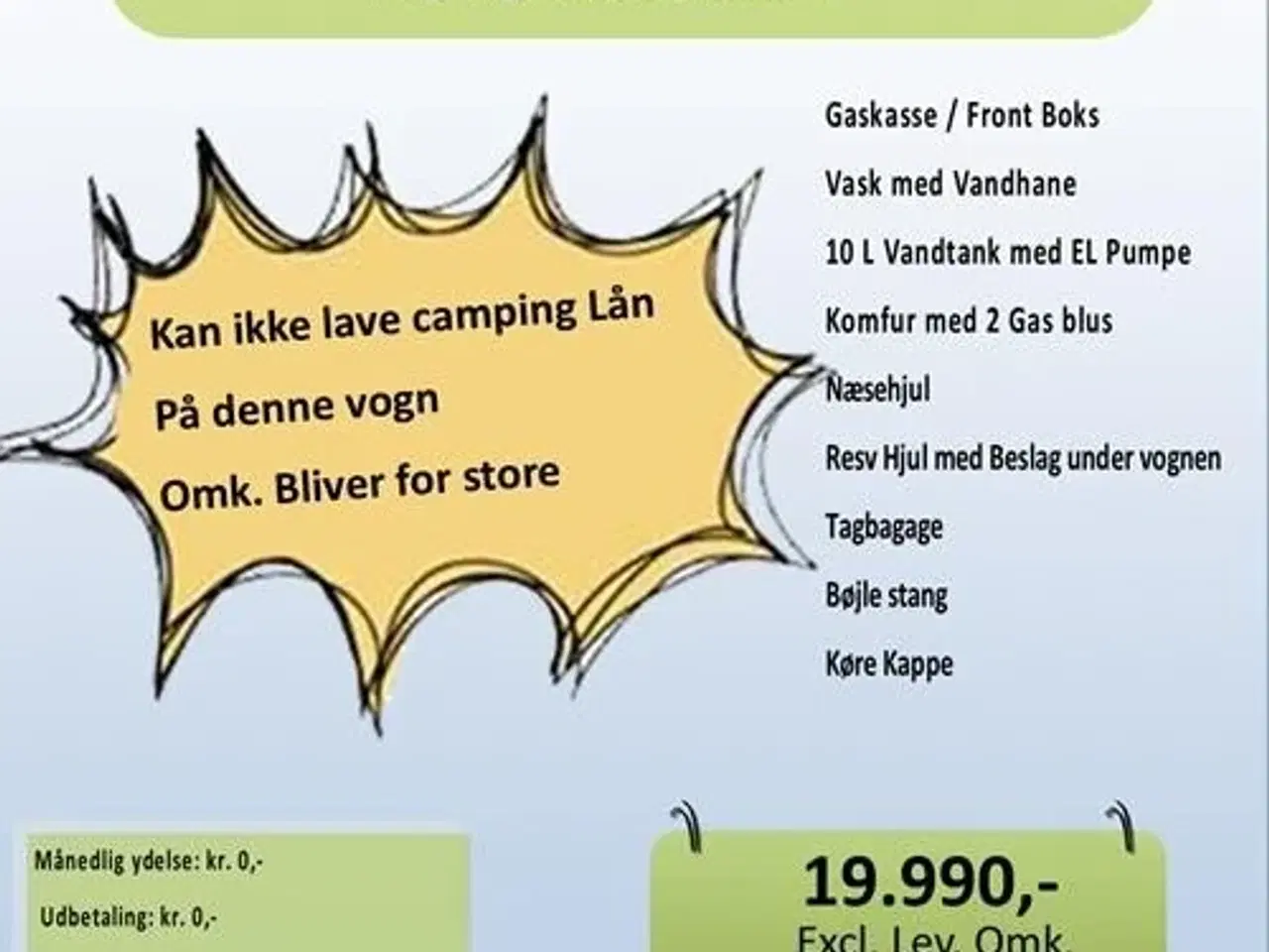 Billede 9 - Camp-let APOLLO LUX