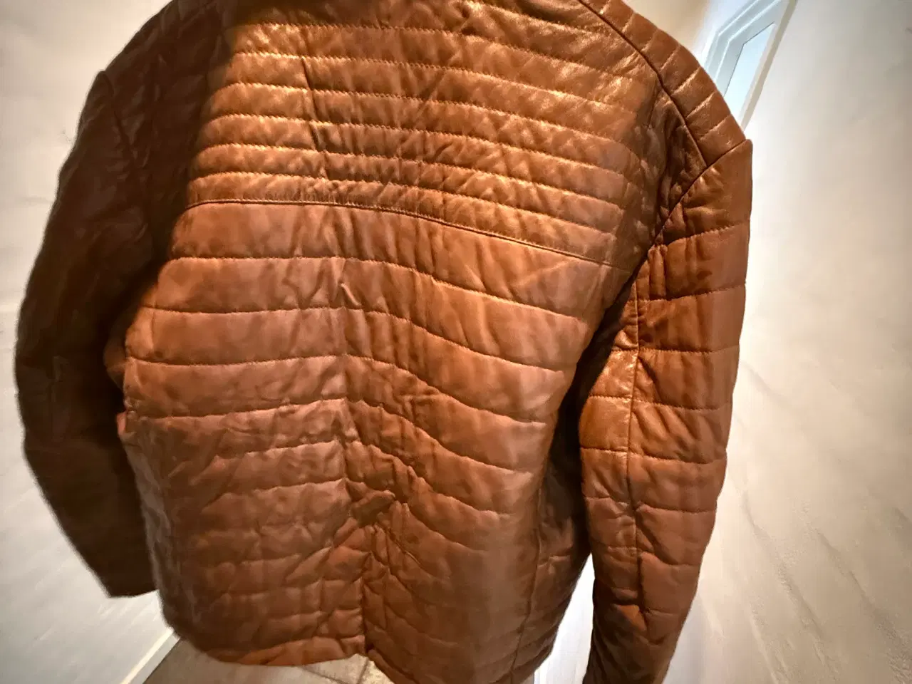 Billede 4 - Læderjakke, herre