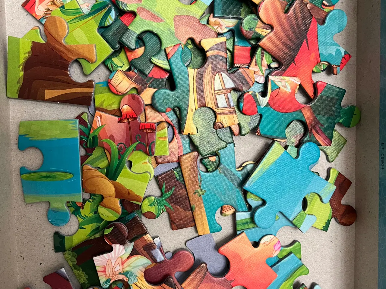 Billede 2 - Puslespil med 50 brikker