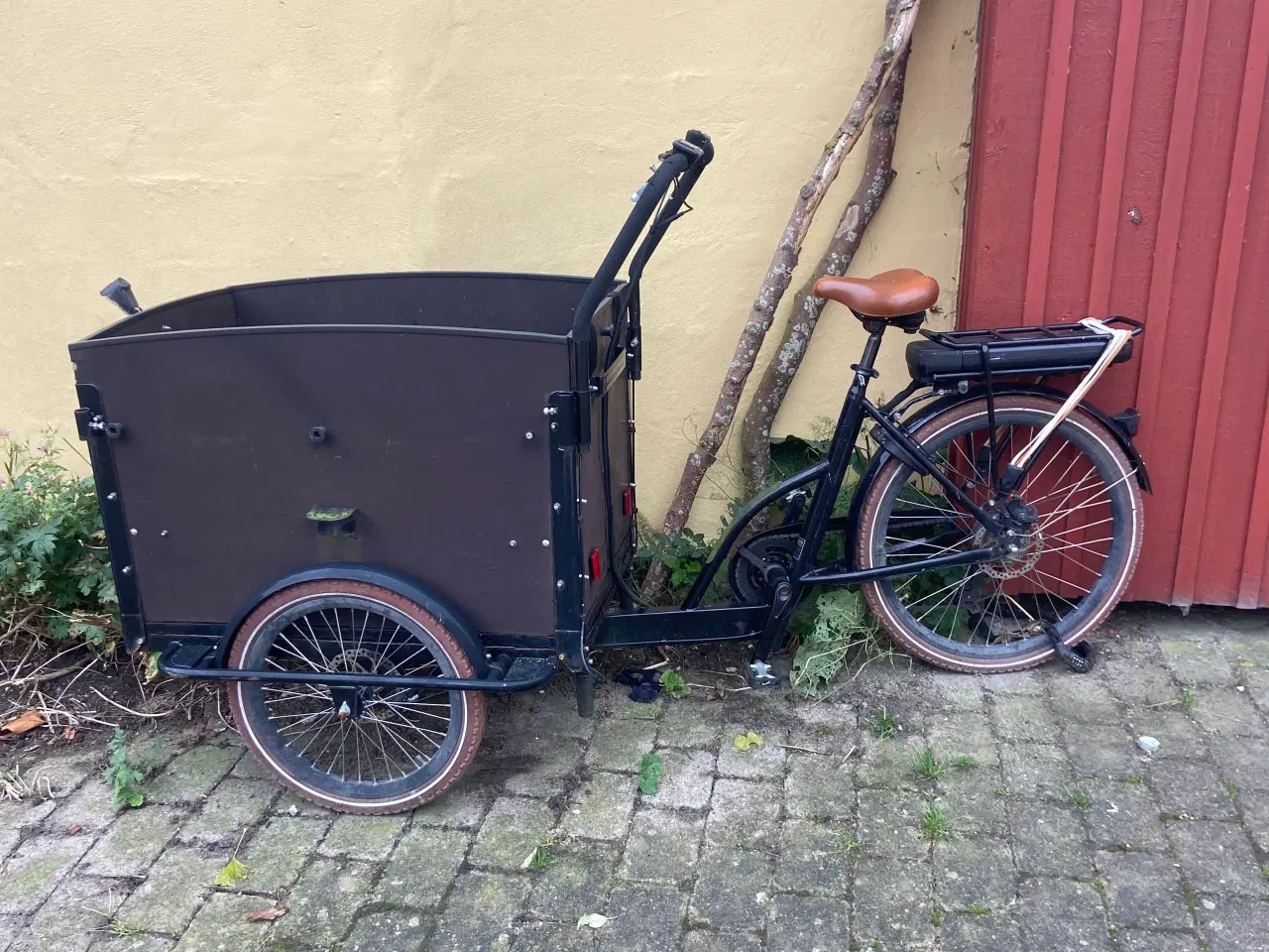 Billede 1 - El ladcykel - kører fint!