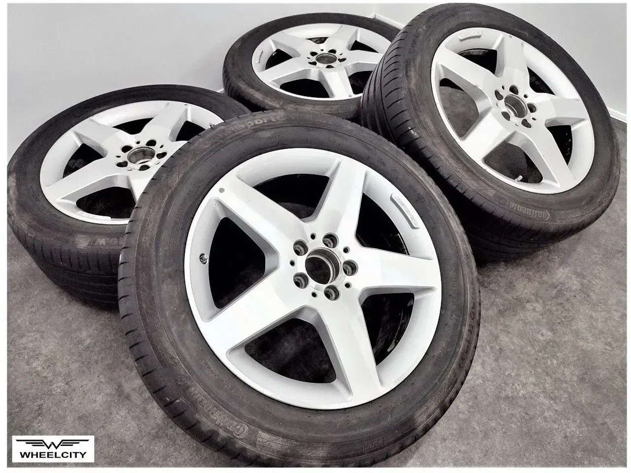 Billede 1 - 5x112 19" ET59 AMG US sommersæt inkl. TPMS