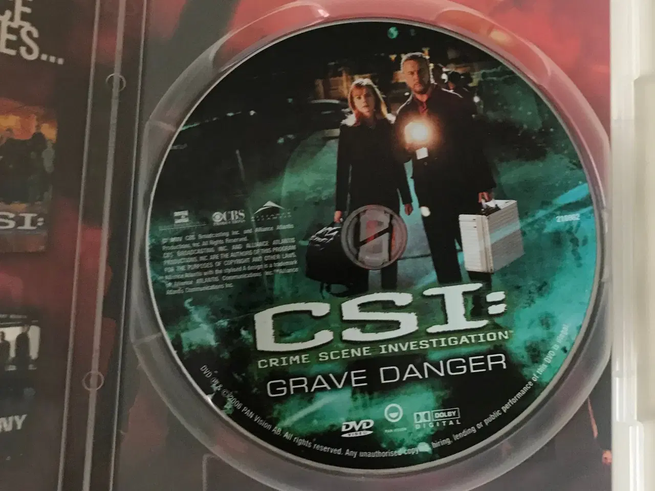 Billede 1 - DVD - CSI: Grave Danger (Tarantino)
