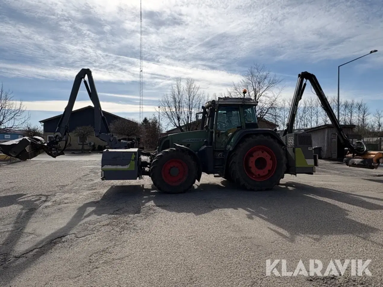 Billede 2 - Traktor Fendt 818 med Kantklipper