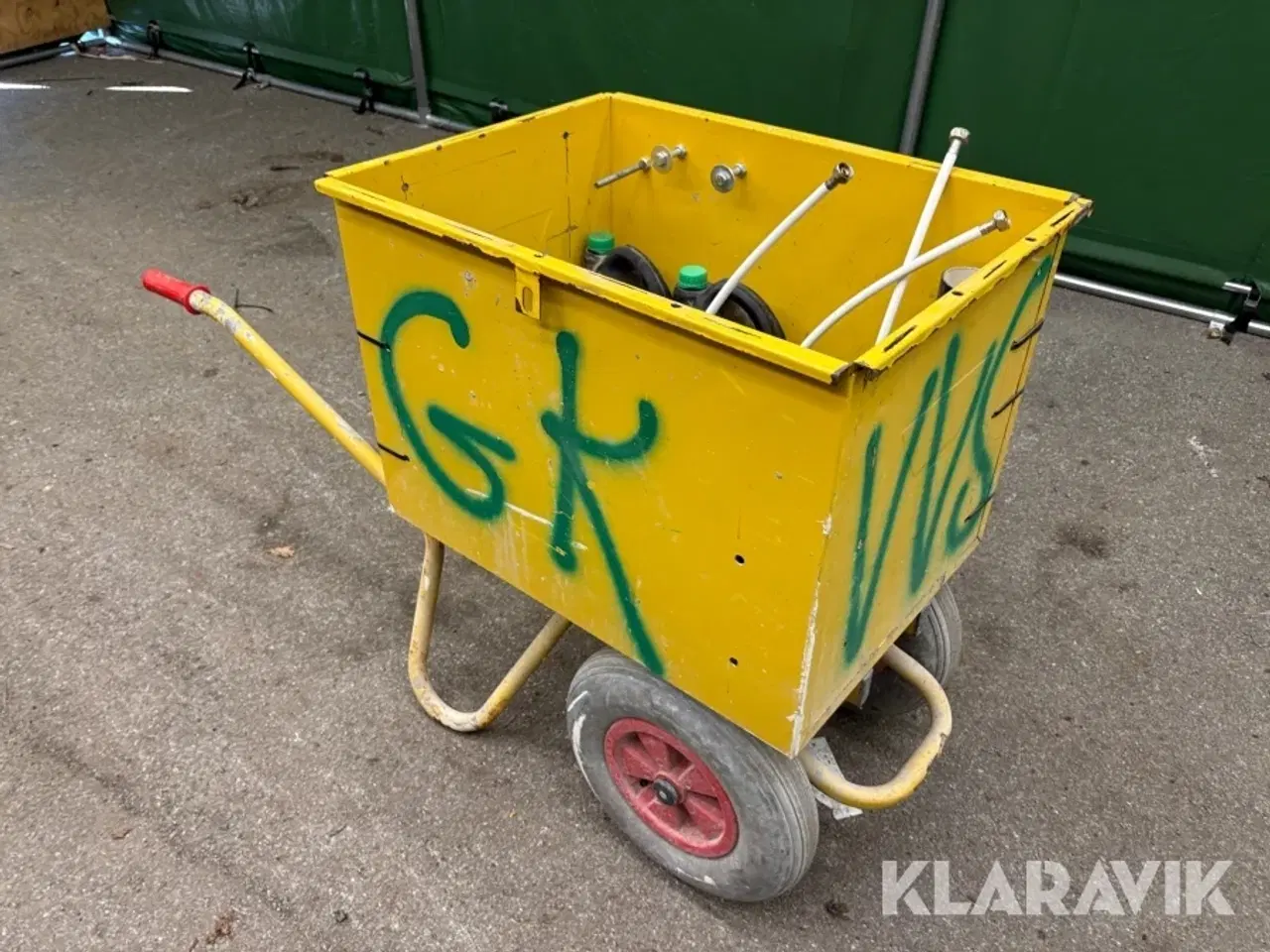 Billede 4 - Værktøjstrillebør med indhold