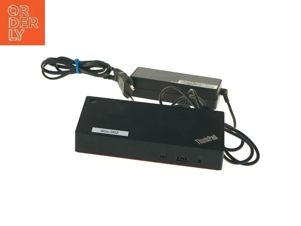 Billede 3 - Lenovo ThinkPad docking station med strømforsyning fra Lenovo (str. 17x8 cm)