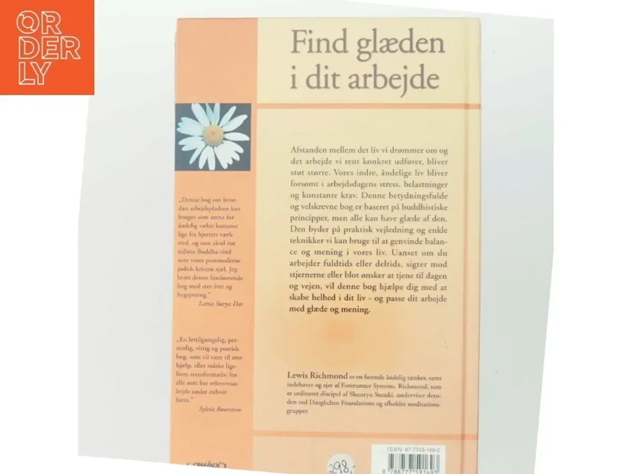 Billede 3 - Find glæden i dit arbejde : fyld dit arbejde med dybde og mening af Lewis Richmond (Bog)
