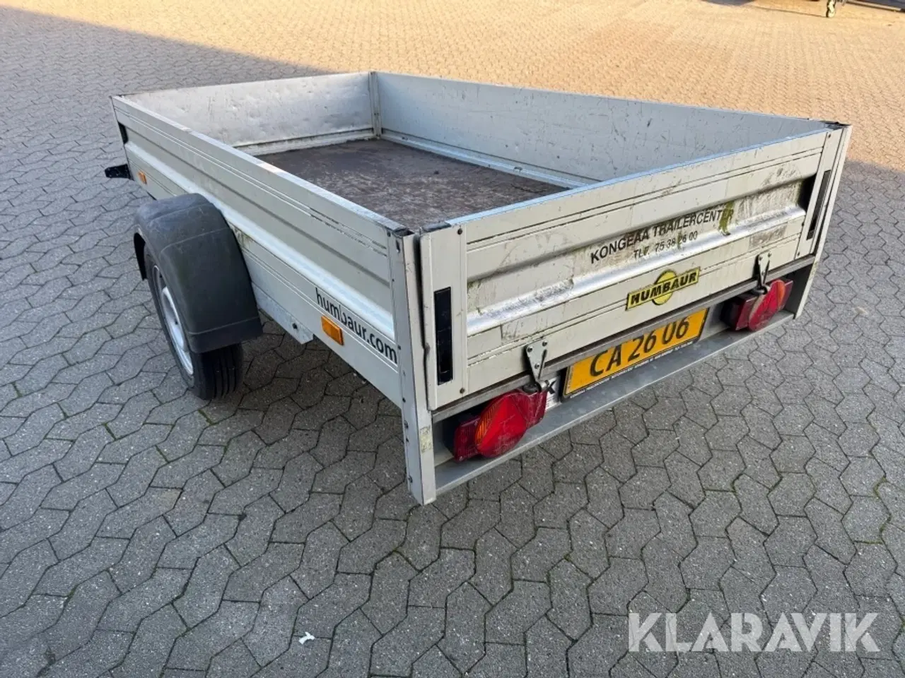 Billede 2 - Trailer Humbaur 750kg