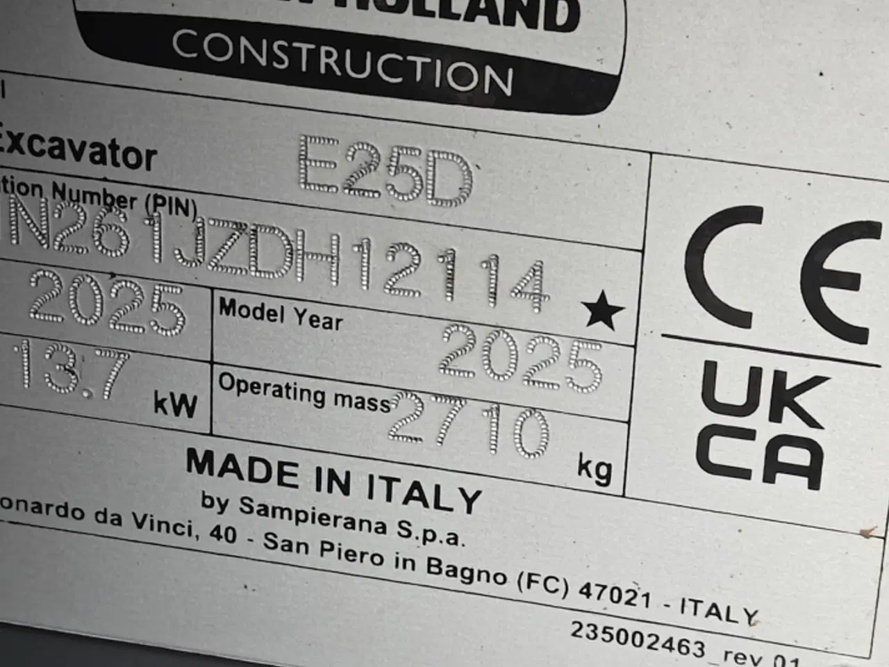 Billede 21 - New Holland E25D