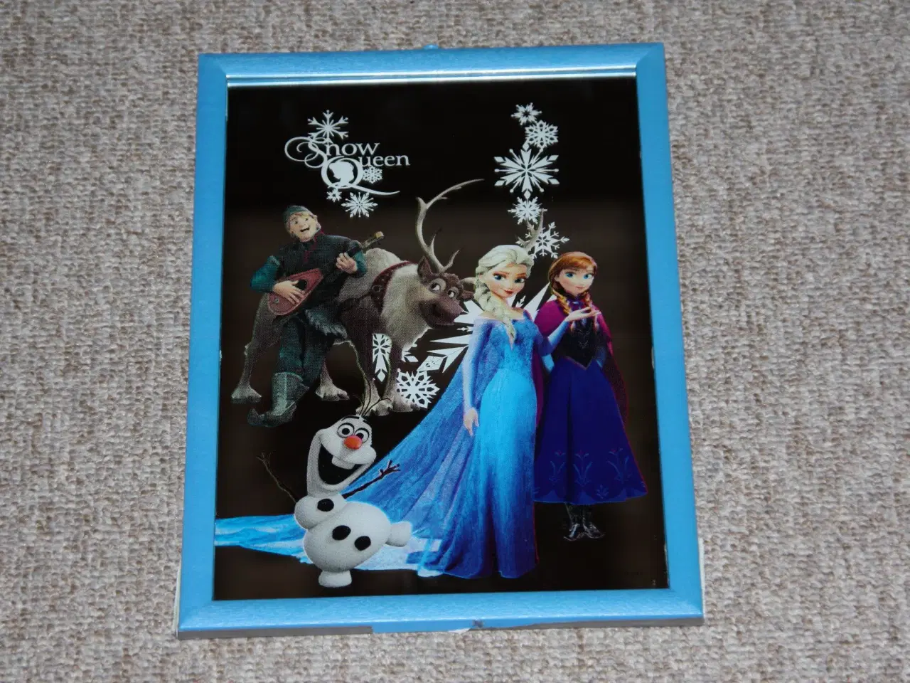 Billede 1 - Spejl med Disney motiv Frost Elsa & Anna 32 cm