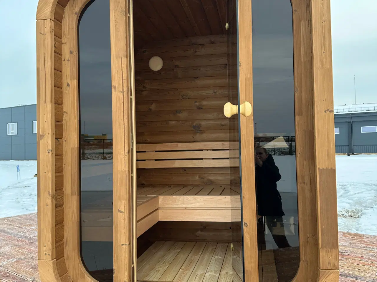 Billede 9 - Mini square sauna 1.50/1.50 m.ink.levering 30900