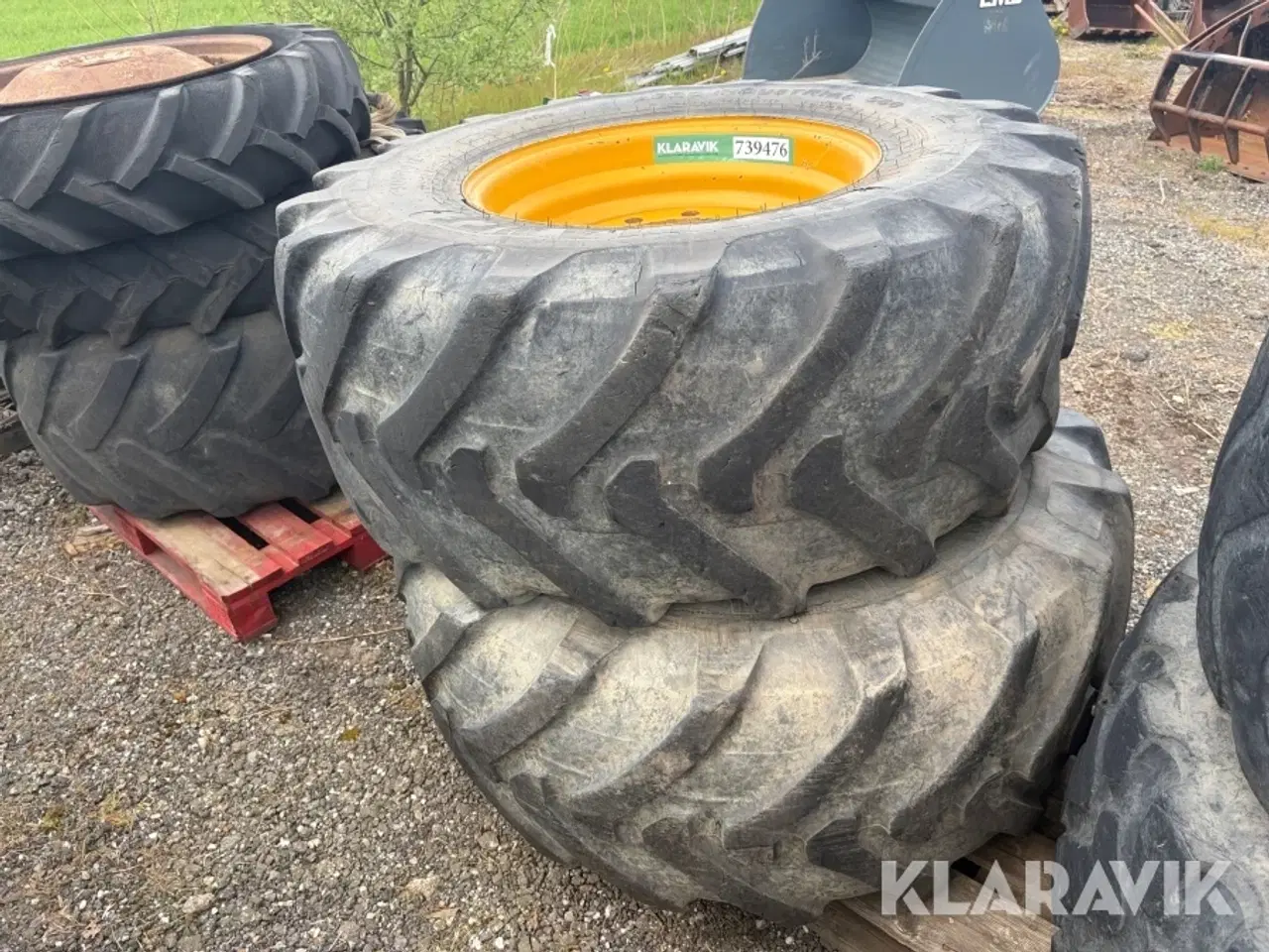 Billede 1 - Hjul Alliance 500/70R24 2 styk