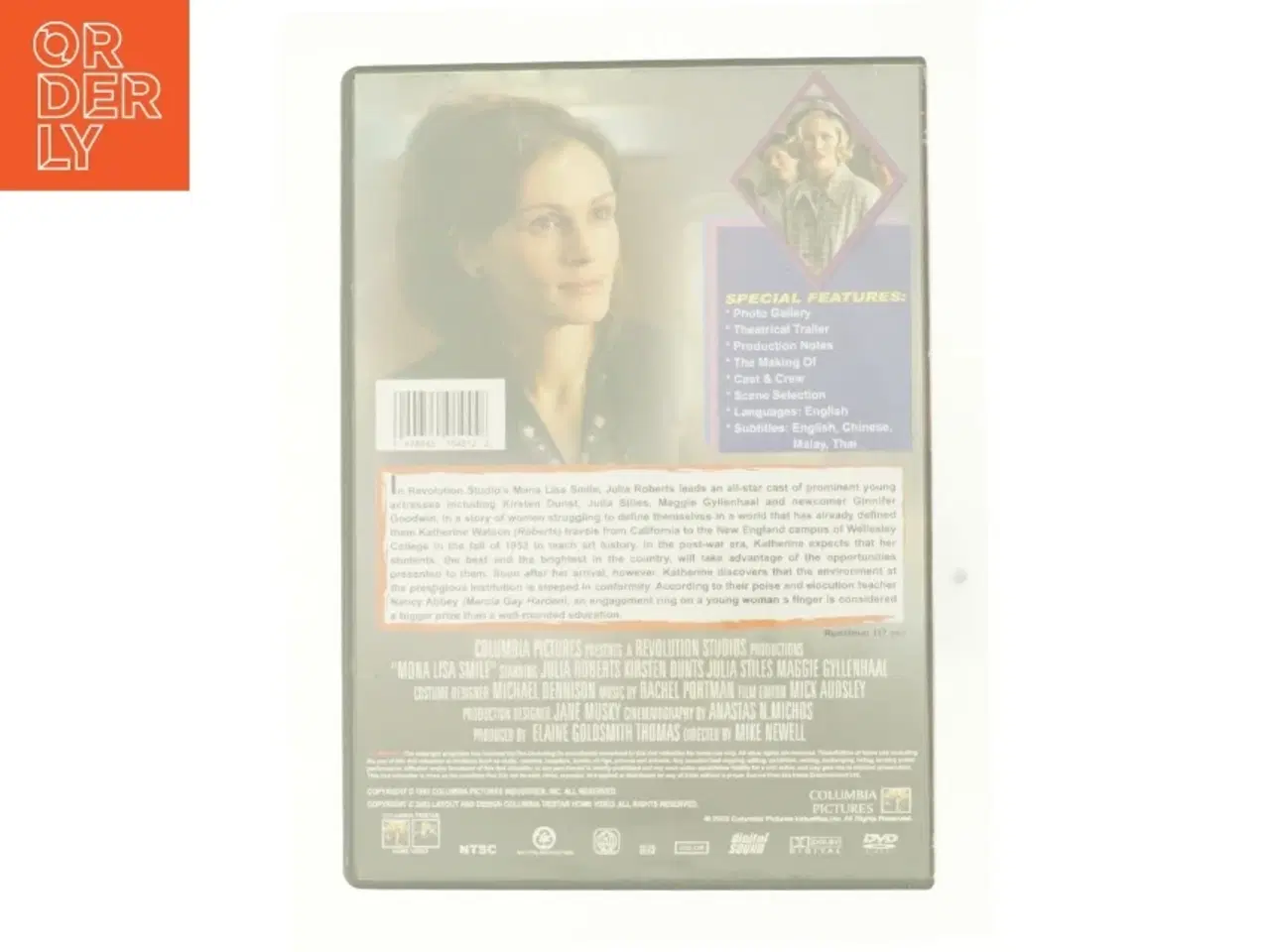Billede 3 - Mona Lisa smile fra dvd