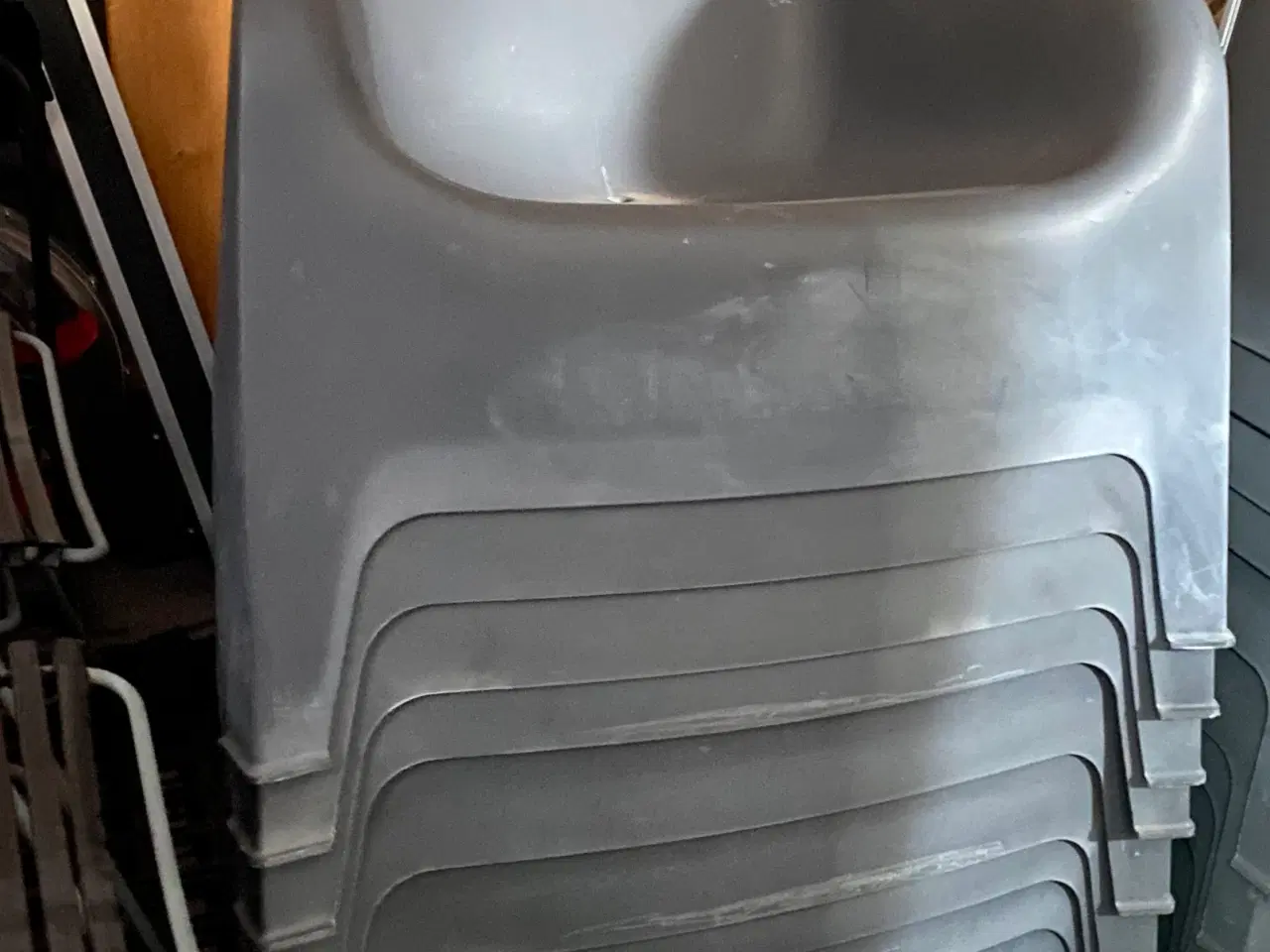 Billede 1 - 10 stk. Koksgrå IKEA loungestole