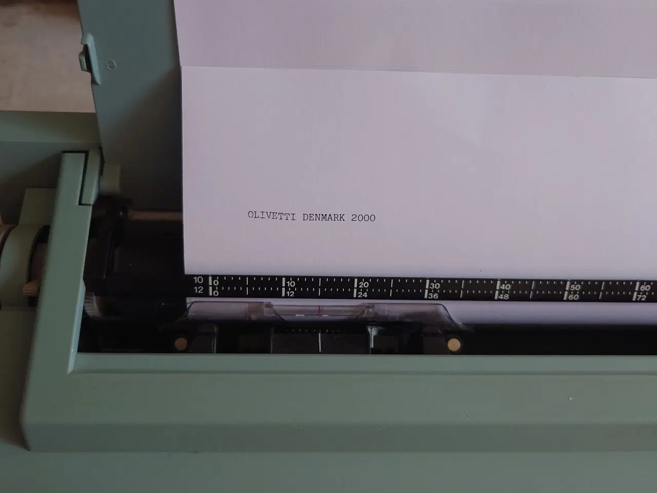 Billede 8 - Olivetti Danmark 2000 skrivemaskine 