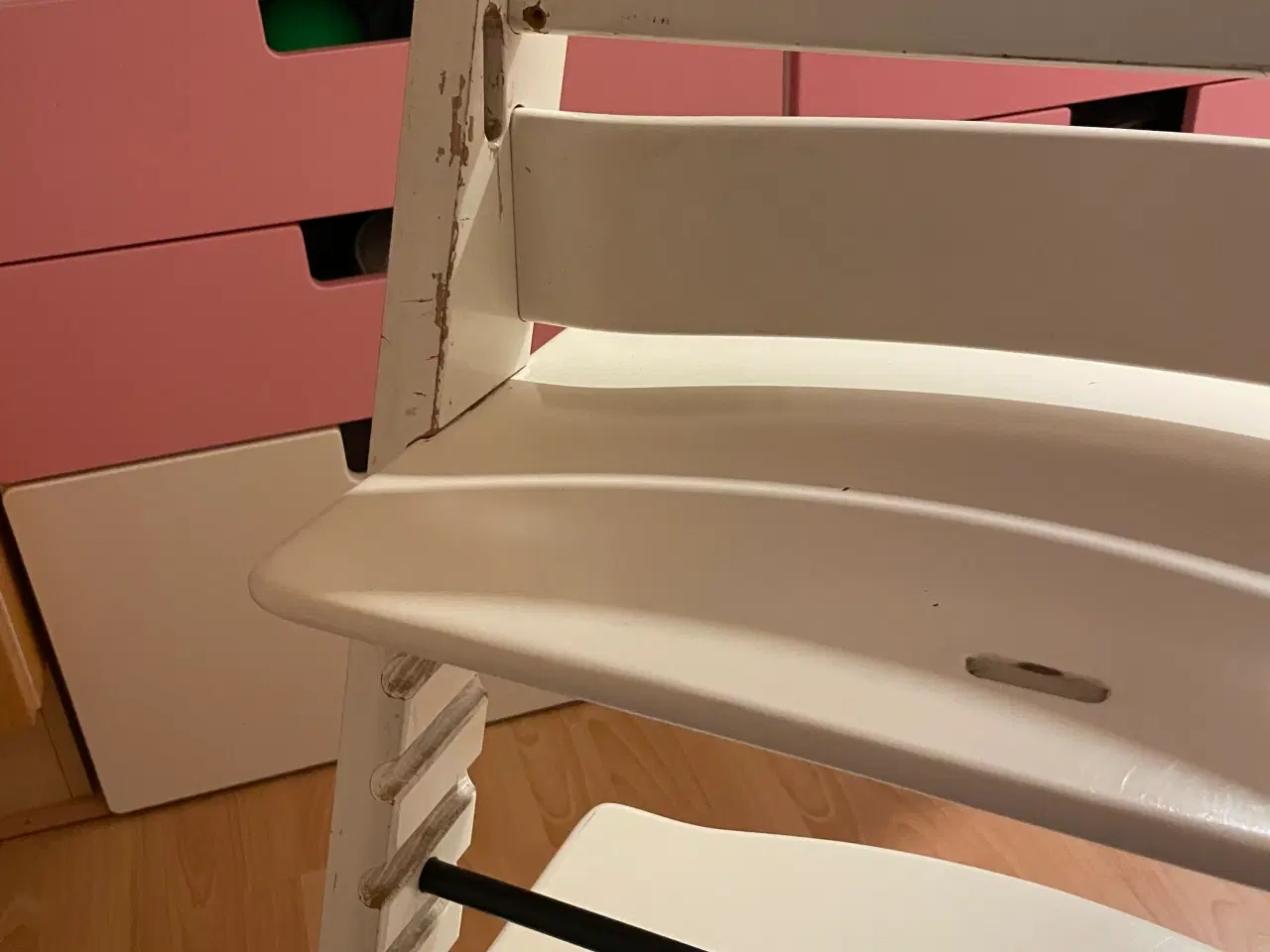 Billede 5 - Tripp trapp højstol i hvid 