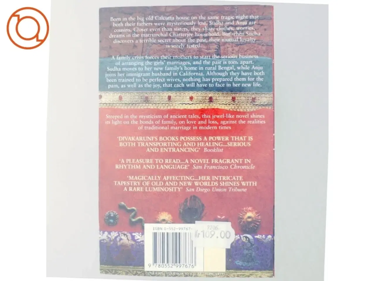 Billede 3 - Sister of my heart af Chitra Banerjee Divakaruni (Bog)