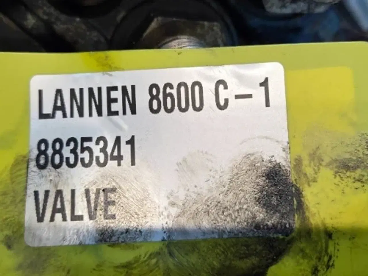 Billede 9 - Lannen 8600C Hydraulikventil 8835341