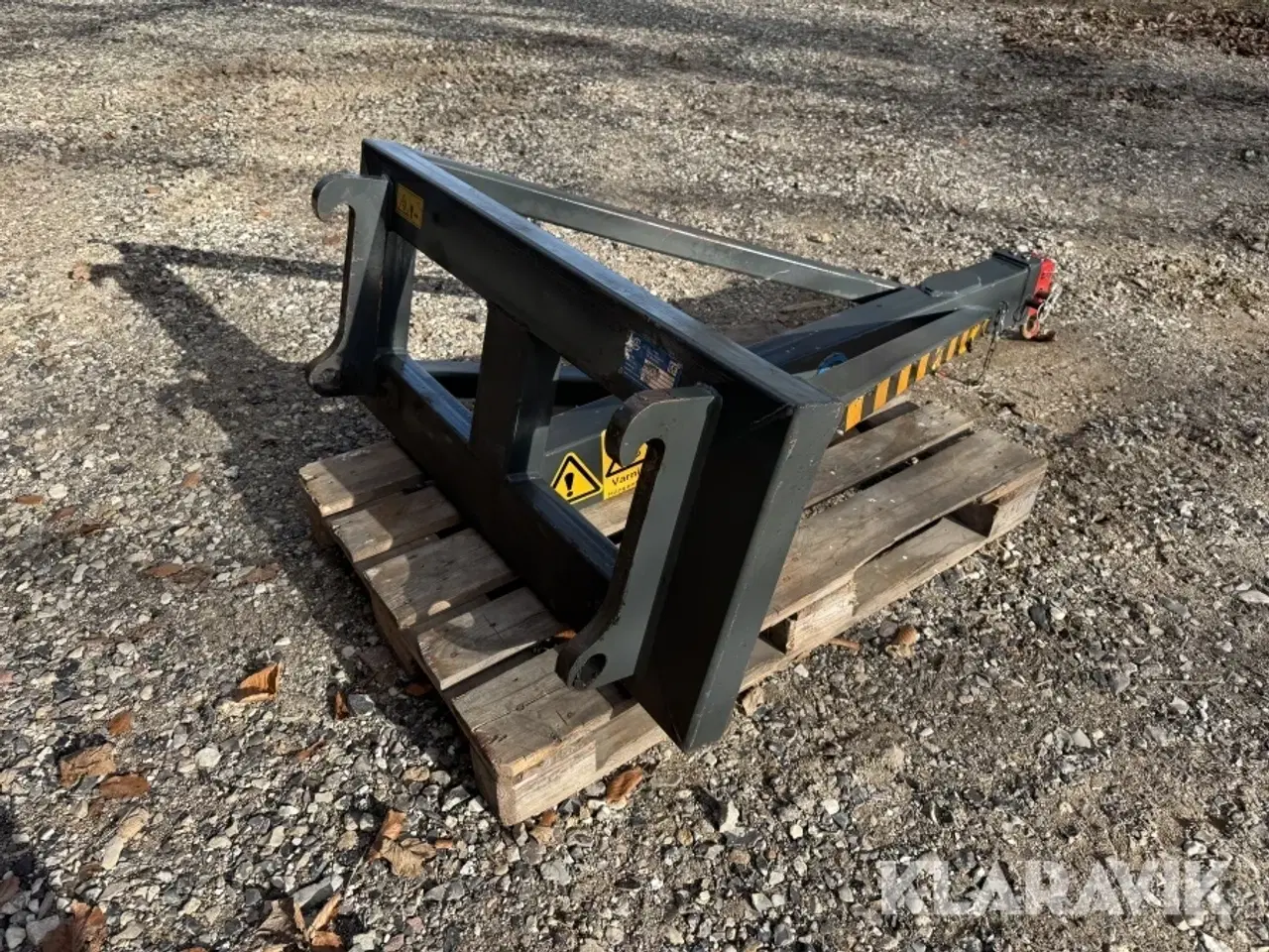 Billede 3 - Kranarm GA Sweden med Volvo L30 beslag