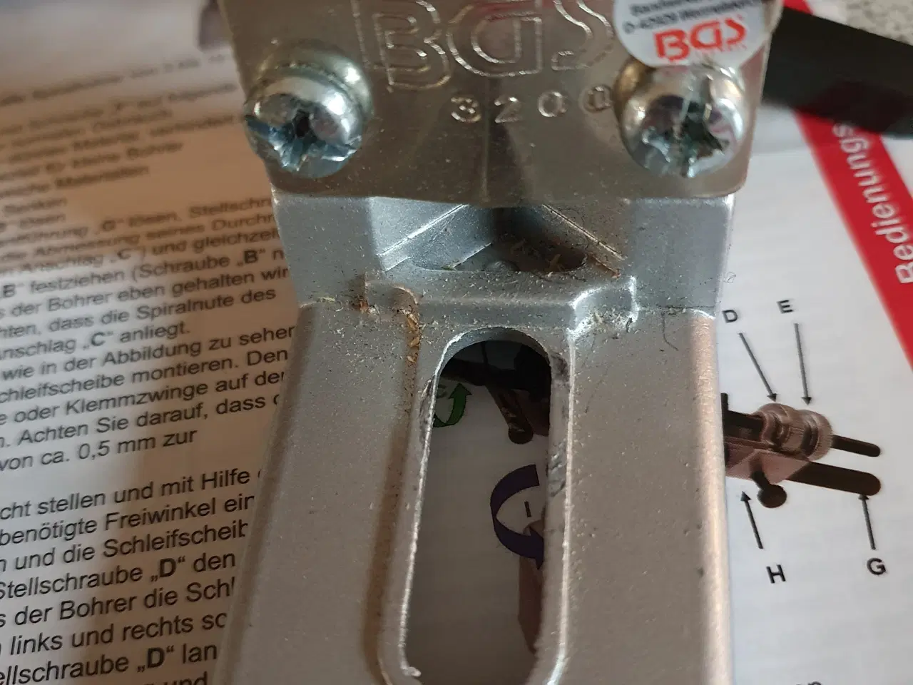 Billede 5 - Geometrisk tårn til slibning af bor