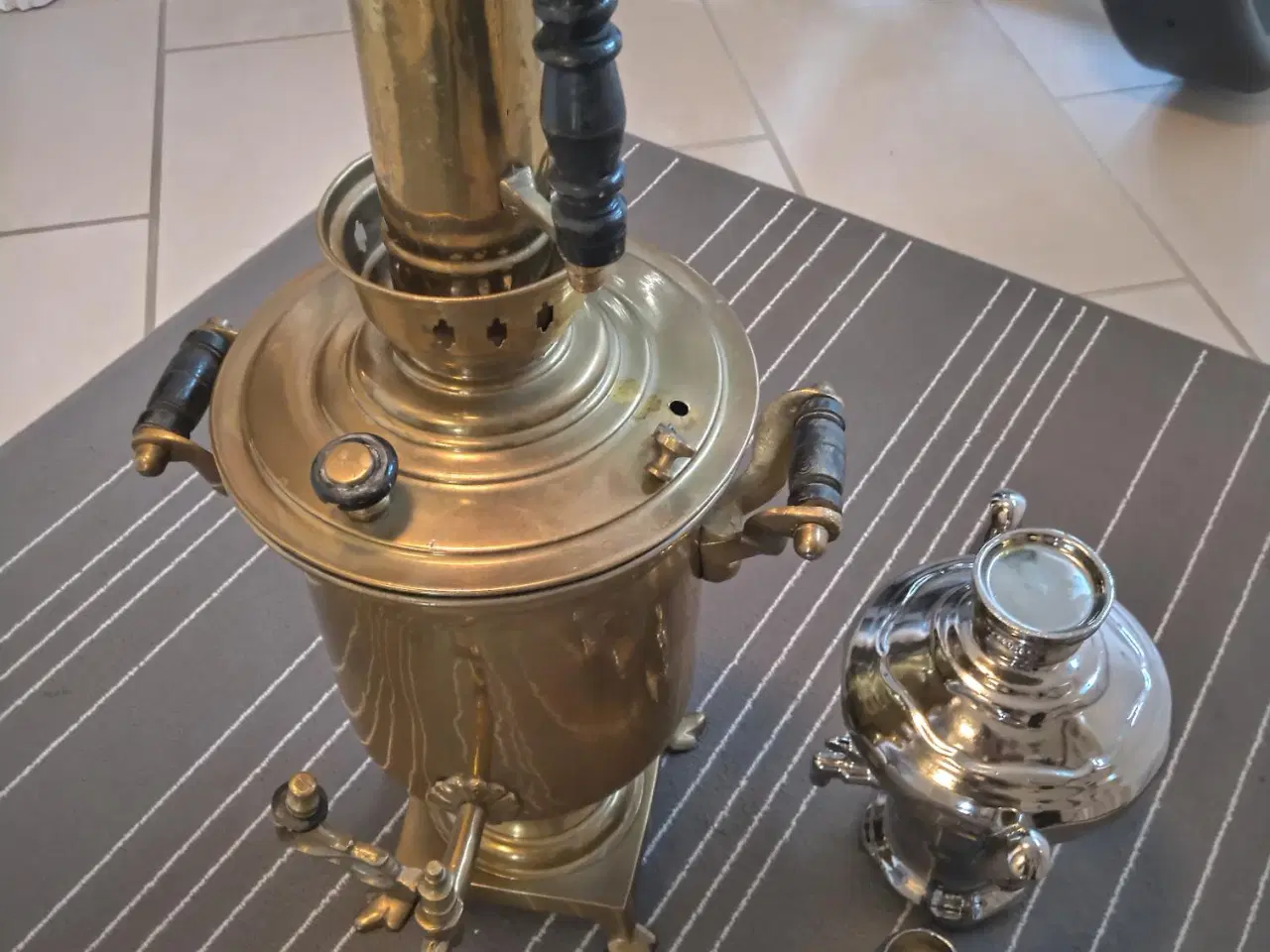 Billede 1 - Antik Messing Samovar