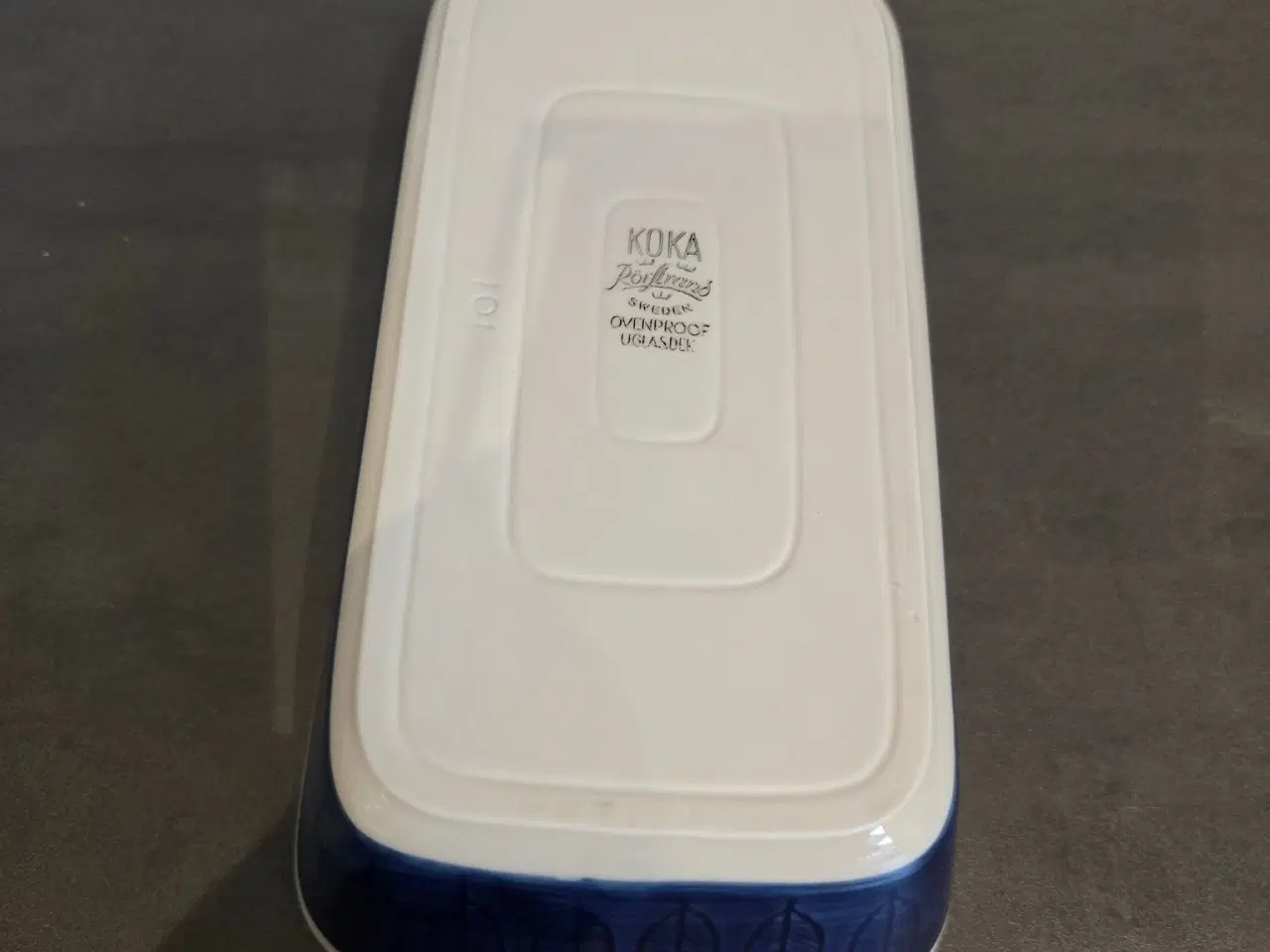 Billede 5 - Blå Koka bageform/fad fra Rörstrand