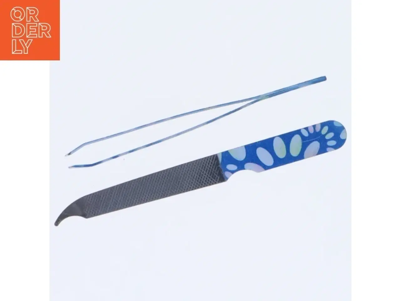 Billede 3 - Pincet og fodfil sæt (str. 8 komma 7 cm og 9 komma 7 cm)