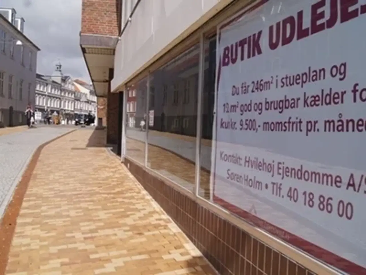 Billede 1 - Butik udlejes i Aabenraa