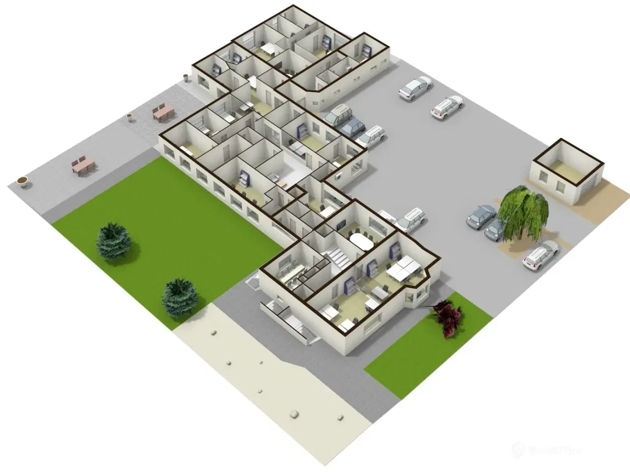 Billede 23 - Kontorfællesskab i det centrale Odense