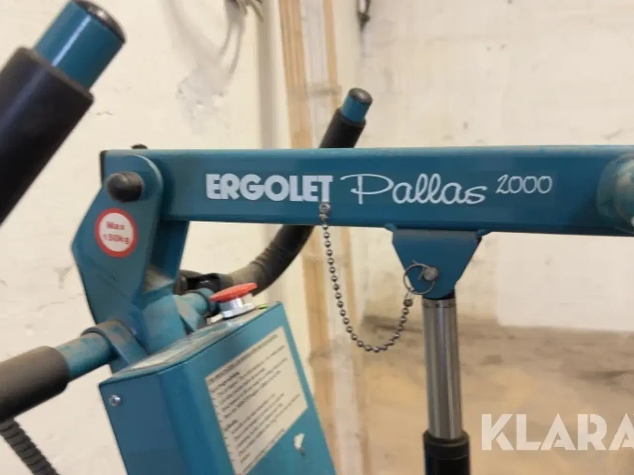 Billede 9 - Elektrisk stålift til aktiv forflytning Ergolet Pallas 2000